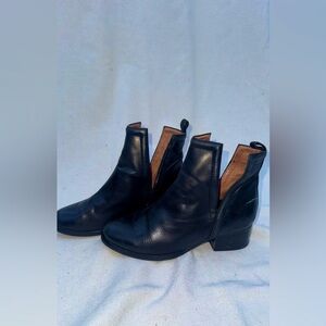 Jeffrey Campbell, Black Booties, Oriley Cut Out, Women’s Size 8